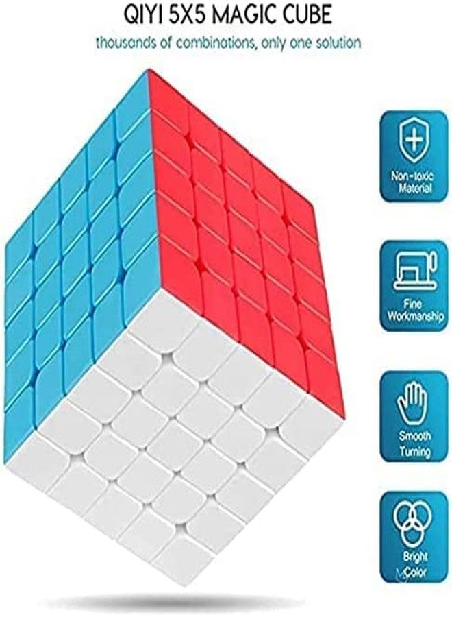 Plutofit 5x5 High Speed Cube Stickerless Puzzle - Image 5
